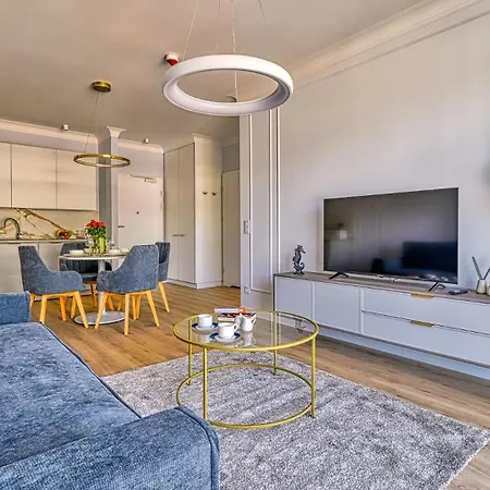 D306 Classik Z Basenem, Sauna, Jacuzzi, Przy Samej Plazy - 5d Apartment *