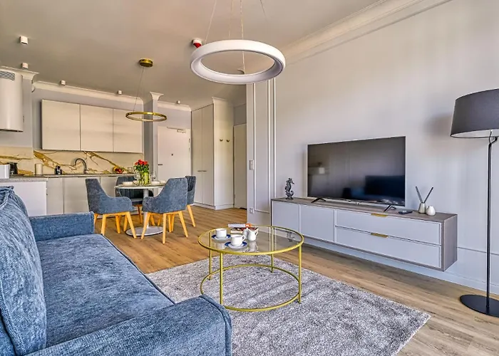 D306 Classik Z Basenem, Sauna, Jacuzzi, Przy Samej Plazy - 5d Apartment *